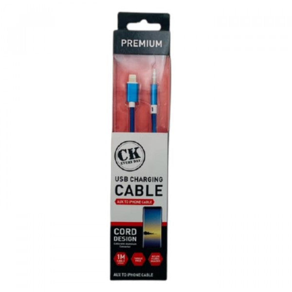 USB Charging Cable Aux To iPhone USB Charging Cable Aux To iPhone